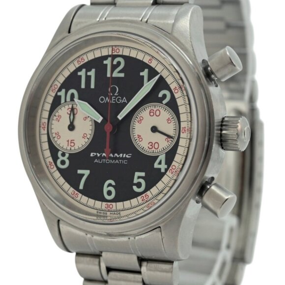 Men's 38mm Omega Dynamic Chronograph Targa Florio Limited Edition Watch - Picture 1 of 8